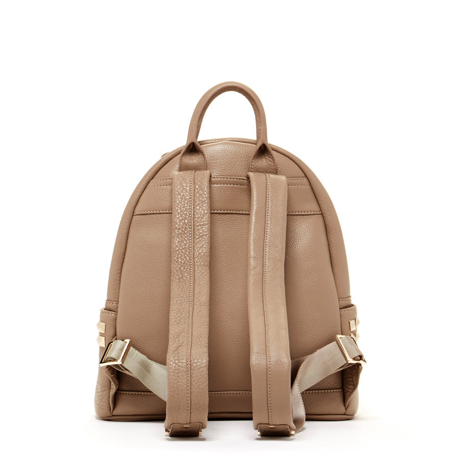 Diana Cement Leather Backpack Purse